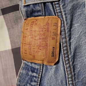 Levis 501 xx